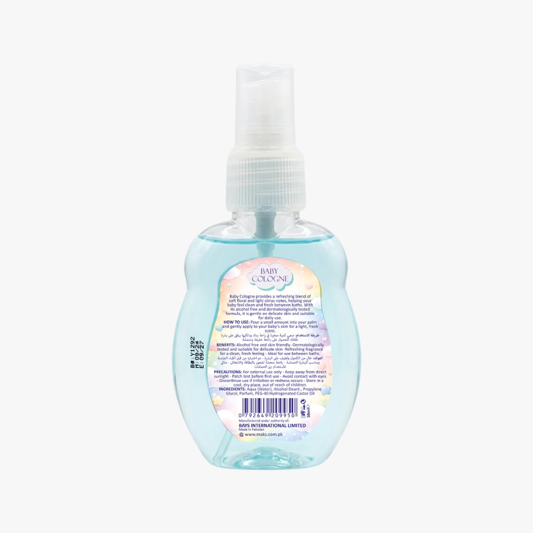 Swabe London Baby Cologne 50ml, gentle baby fragrance, photo 3, Pakistan